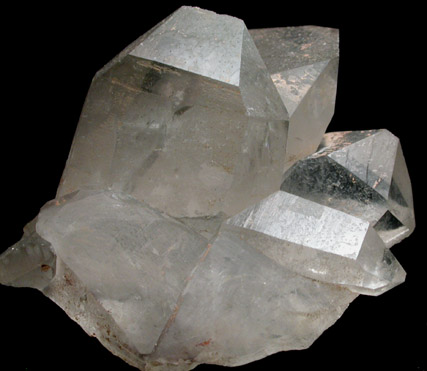 Quartz (Japan Law-twinned) from Pampa Blanca District, Castrovirreyna Province, Huancavelica, Peru