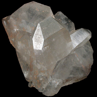 Quartz (Japan Law-twinned) from Pampa Blanca District, Castrovirreyna Province, Huancavelica, Peru