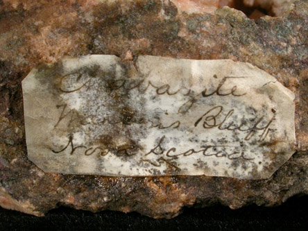 Chabazite and Heulandite from Wasson's Bluff, Parrsboro, Nova Scotia, Canada