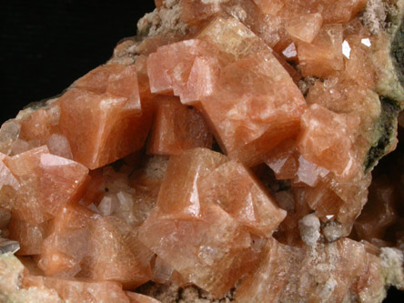 Chabazite and Heulandite from Wasson's Bluff, Parrsboro, Nova Scotia, Canada