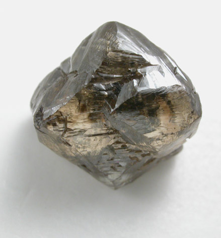 Diamond (4.41 carat brown octahedral crystal) from Argyle Mine, Kimberley, Western Australia, Australia