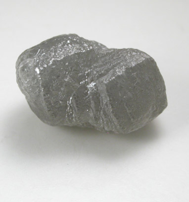 Diamond (4.14 carat gray interconnected dodecahedral crystals) from Bakwanga Mine, Mbuji-Mayi (Miba), Democratic Republic of the Congo