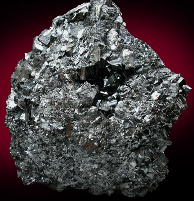 Manganite (twinned crystals) from Ilfeld, Harz Mountains, Thuringia, Germany (Type Locality for Manganite)