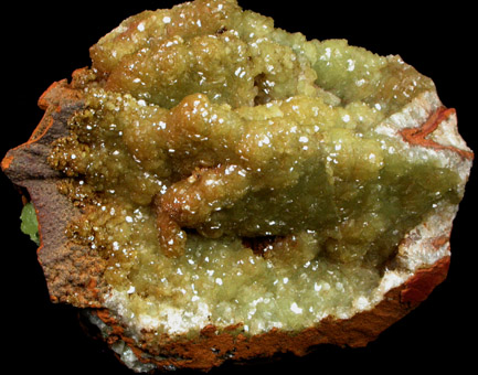 Adamite from Mina Ojuela, Mapimi, Durango, Mexico