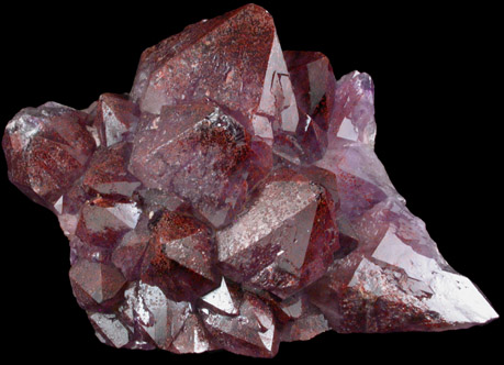 Quartz var. Amethyst with Hematite inclusions from Thunder Bay, Ontario, Canada