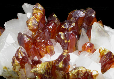 Orpiment and Calcite from Shimen Mine, Hunan, China