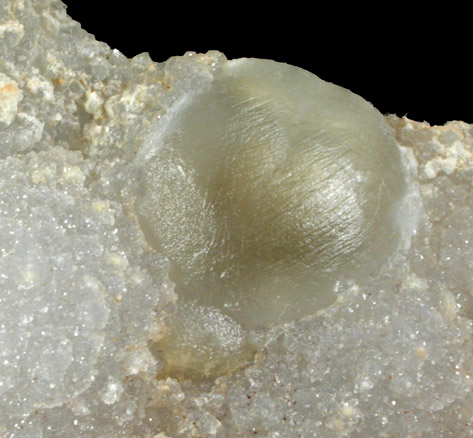 Fluorite (rare botryoidal form) on Quartz from Tekhdi, Madhya Pradesh, India