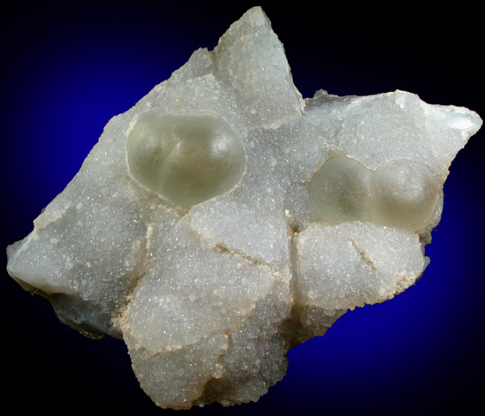 Fluorite (rare botryoidal form) on Quartz from Tekhdi, Madhya Pradesh, India