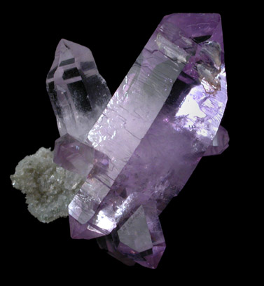 Quartz var. Amethyst from Piedra Parada, near Las Vigas, Tatatila, Veracruz, Mexico