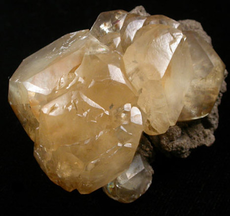 Calcite from Berry Materials Quarry, North Vernon, Jennings County, Indiana