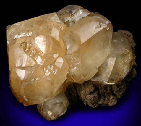 Calcite from Berry Materials Quarry, North Vernon, Jennings County, Indiana