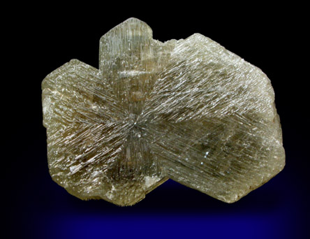 Chrysoberyl (twinned crystals) from Colatina, Esprito Santo, Brazil