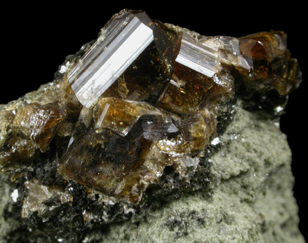 Vesuvianite from Monte Somma, Napoli, Campania, Italy (Type Locality for Vesuvianite)