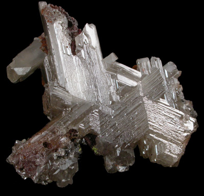 Cerussite (twinned crystals) from Tsumeb Mine, Otavi-Bergland District, Oshikoto, Namibia