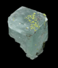 Fluorite with Mimetite from Rialto Mine, Castle Dome District, 58 km northeast of Yuma, Yuma County, Arizona