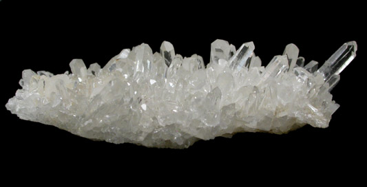 Quartz with Calcite from Idarado Mine, Ouray District, Ouray County, Colorado
