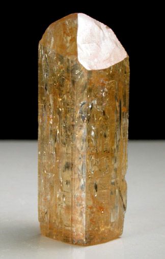 Topaz var. Imperial Topaz from Rodrigo Silva, Ouro Preto, Minas Gerais, Brazil