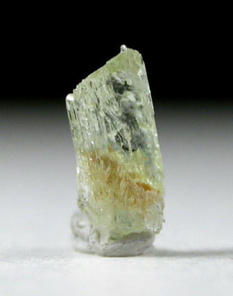 Spodumene var. Hiddenite from Adams Mine, Hiddenite, Alexander County, North Carolina (Type Locality for Hiddenite)