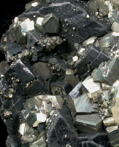 Enargite and Pyrite from Quiruvilca District, Santiago de Chuco Province, La Libertad Department, Peru