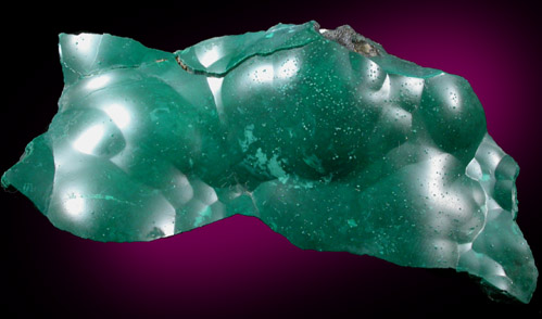 Pseudomalachite from West Bogan Mine, near Tottenham, New South Wales, Australia