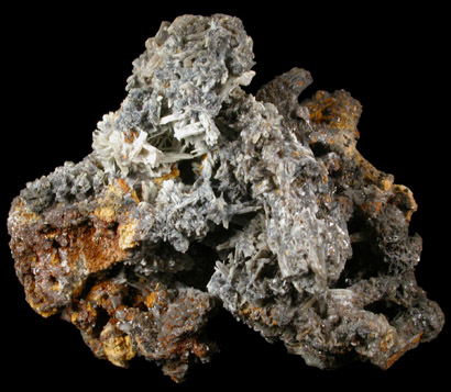 Cerussite from Coeur d'Alene District, Wardner, Shoshone County, Idaho