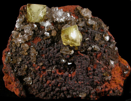 Adamite from Mina Ojuela, Mapimi, Durango, Mexico