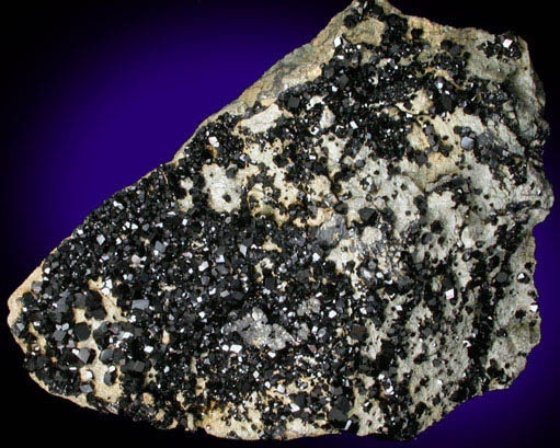 Andradite var. Melanite Garnet from New Idria District, San Benito County, California