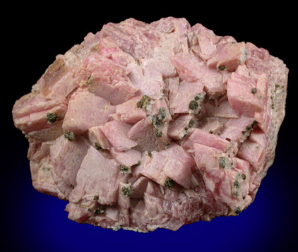 Rhodochrosite with Pyrite from Butte Mining District, Summit Valley, Silver Bow County, Montana