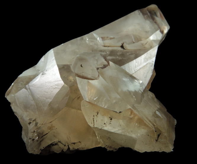 Calcite on Calcite from Meshberger Quarry, Columbus, Bartholomew County, Indiana