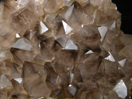 Quartz var. Smoky over Galena with Fluorite from Hansonburg District, 8.5 km south of Bingham, Socorro County, New Mexico