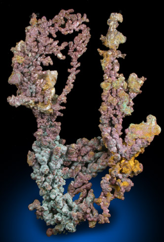 Copper (crystallized) from Chino Mine, Santa Rita District, Grant County, New Mexico