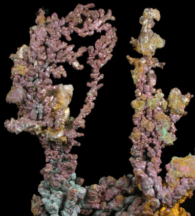 Copper (crystallized) from Chino Mine, Santa Rita District, Grant County, New Mexico