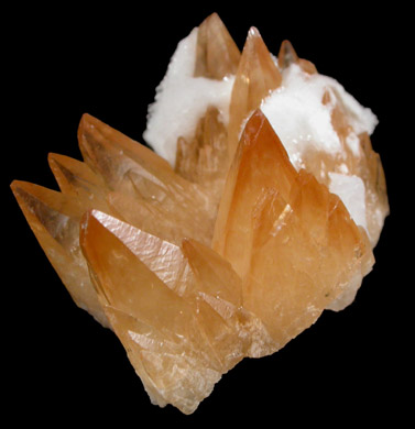 Calcite with Barite from Minerva #1 Mine, Cave-in-Rock District, Hardin County, Illinois