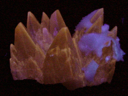 Calcite with Barite from Minerva #1 Mine, Cave-in-Rock District, Hardin County, Illinois