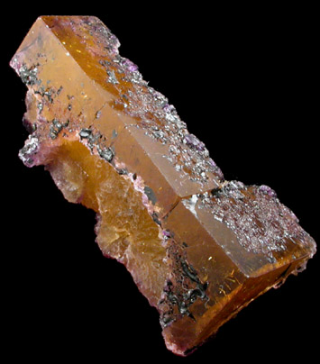 Fluorite, Barite, Bitumen from Minerva #1 Mine, Cave-in-Rock District, Hardin County, Illinois