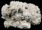 Tetrahedrite on Calcite from Concepcin del Oro, Zacatecas, Mexico