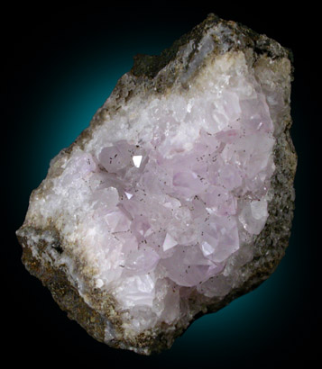 Quartz var. Amethyst from Bennet Property, Southbury, Connecticut