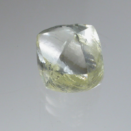 Diamond (1.87 carat gem-grade yellow dodecahedral crystal) from Premier Mine, Gauteng Province, South Africa