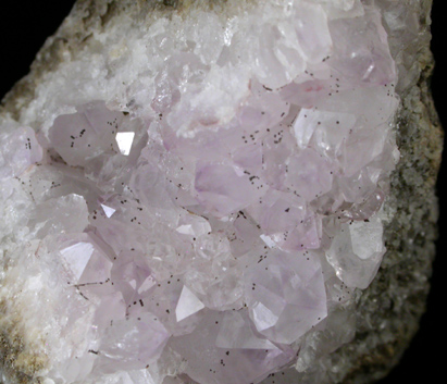 Quartz var. Amethyst from Bennet Property, Southbury, Connecticut