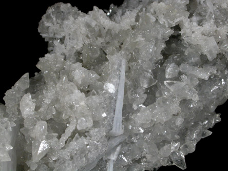 Anhydrite with Calcite from Naica District, Saucillo, Chihuahua, Mexico