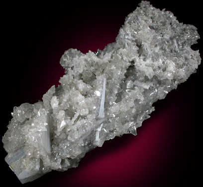 Anhydrite with Calcite from Naica District, Saucillo, Chihuahua, Mexico