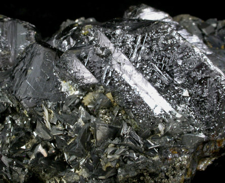 Sphalerite, Tetrahedrite, Barite from Casapalca District, Huarochiri Province, Peru