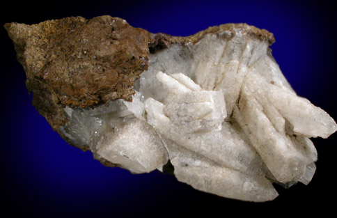 Aragonite with Calcite from Johnby Quarry, near Penrith, Cumbria, England