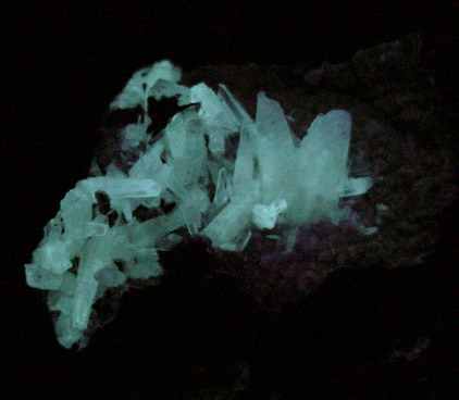 Aragonite with Calcite over Dolomite from Johnby Quarry, near Penrith, Cumbria, England