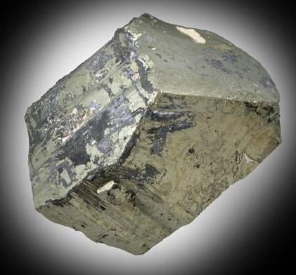 Pyrite with Galena from Huracn Mine, Morococha District, Yauli Province, Peru