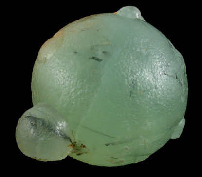 Prehnite with Epidote inclusions from near Diakon, Kayes Region, Mali