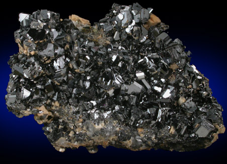 Sphalerite with Ankerite from Eagle Mine, Gilman District, Eagle County, Colorado