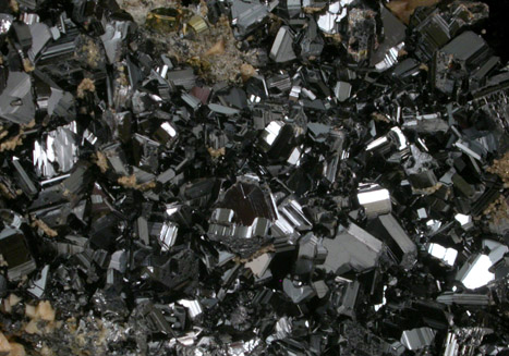 Sphalerite with Ankerite from Eagle Mine, Gilman District, Eagle County, Colorado