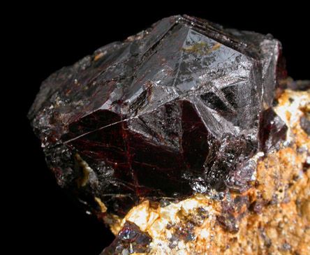 Rutile from Champion Mine, 6 km WSW of White Mountain Peak, White Mountains, Mono County, California