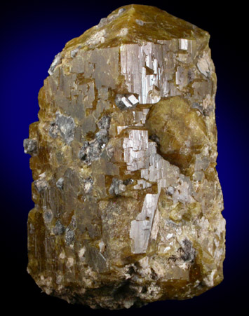 Vesuvianite with Grossular Garnet from Sierra de Cruces, east of Laguna de Jaco, near Hercules, Coahuila, Mexico